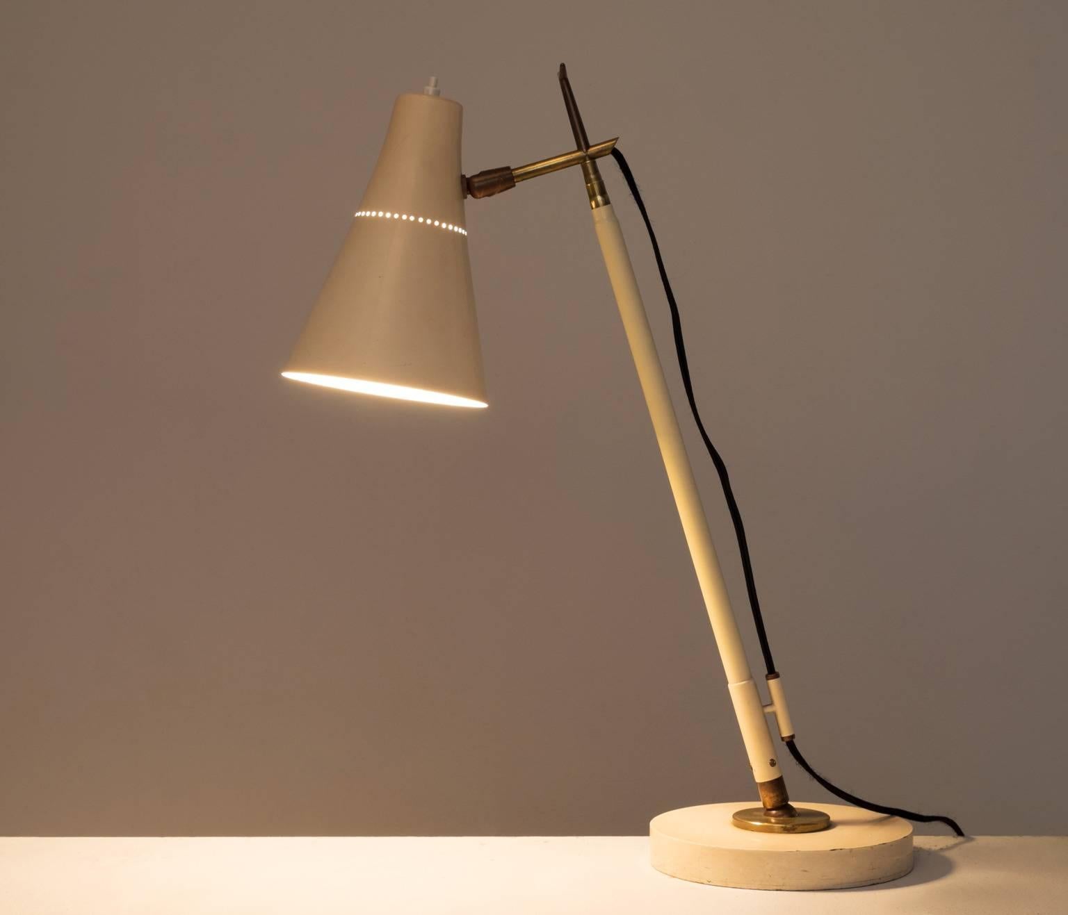Italian O-Luce Adjustable Table / Floor Lamp by Giuseppe Ostuni