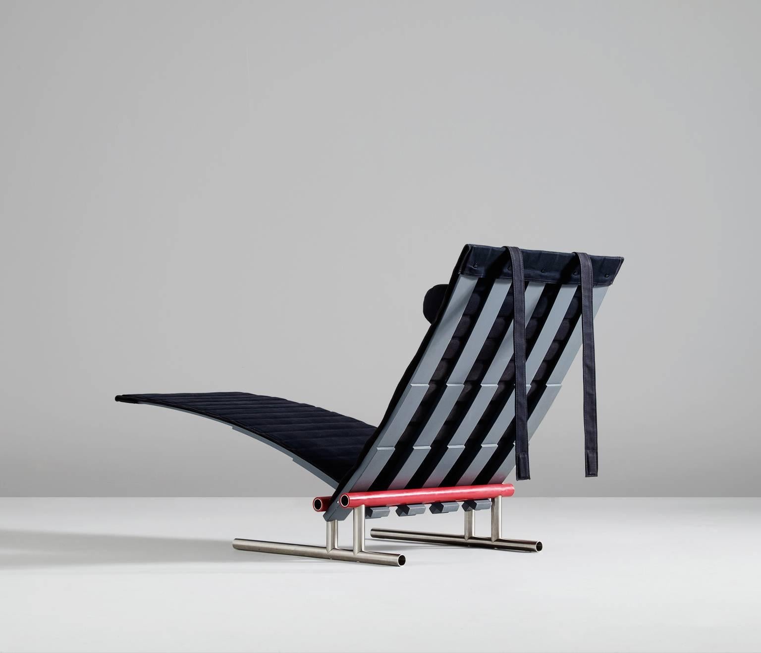 Danois Chaise Longue Erik Krogh pour Johannes Hansen
