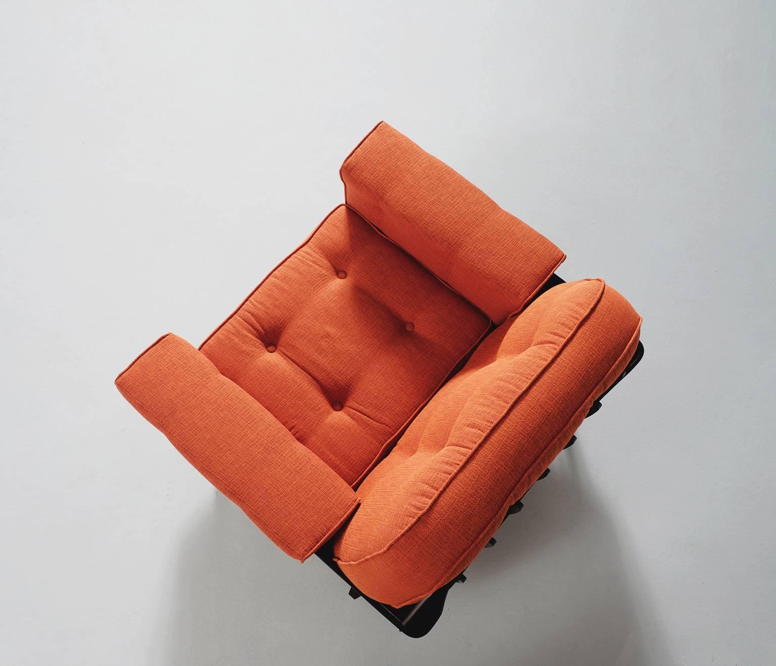 Pair of Rosewood Lounge Chairs, Jorge Zalszupin 1