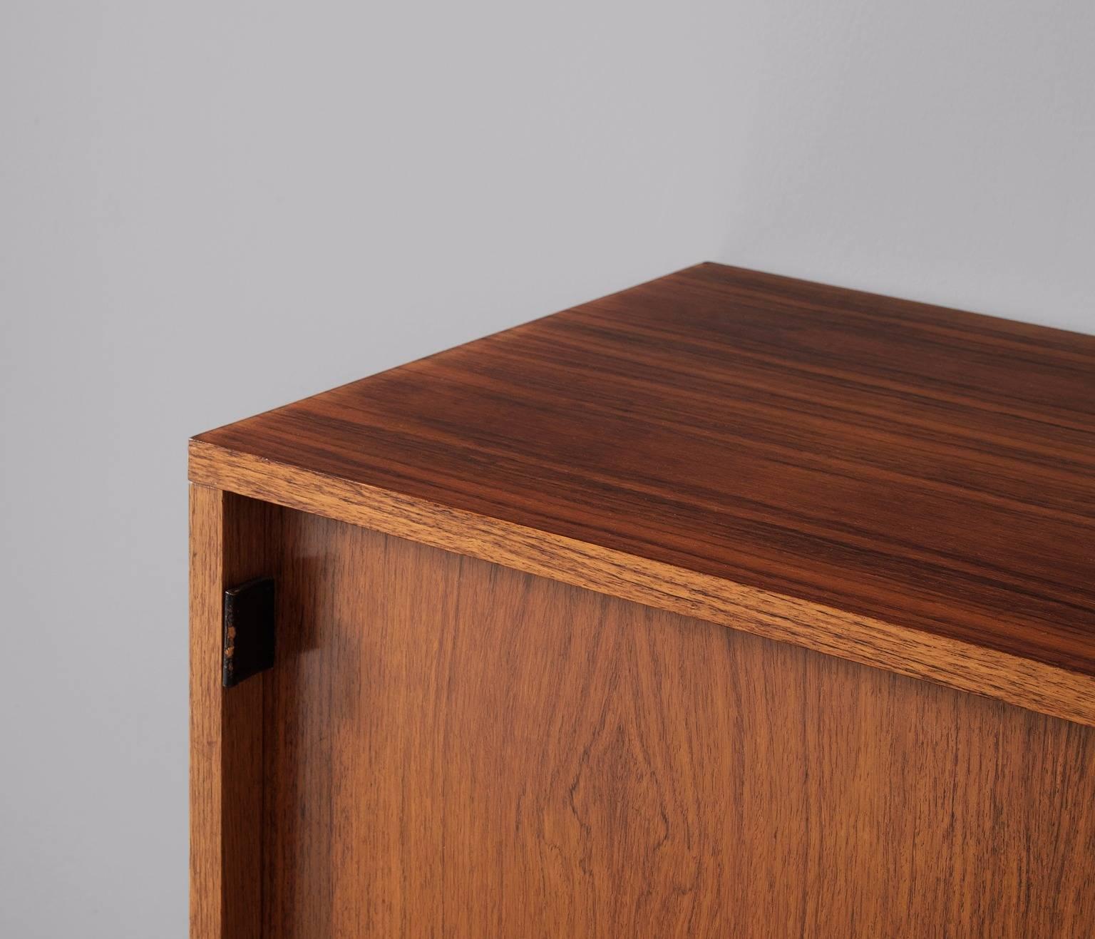 American Florence Knoll Sideboard Rosewood and Cane