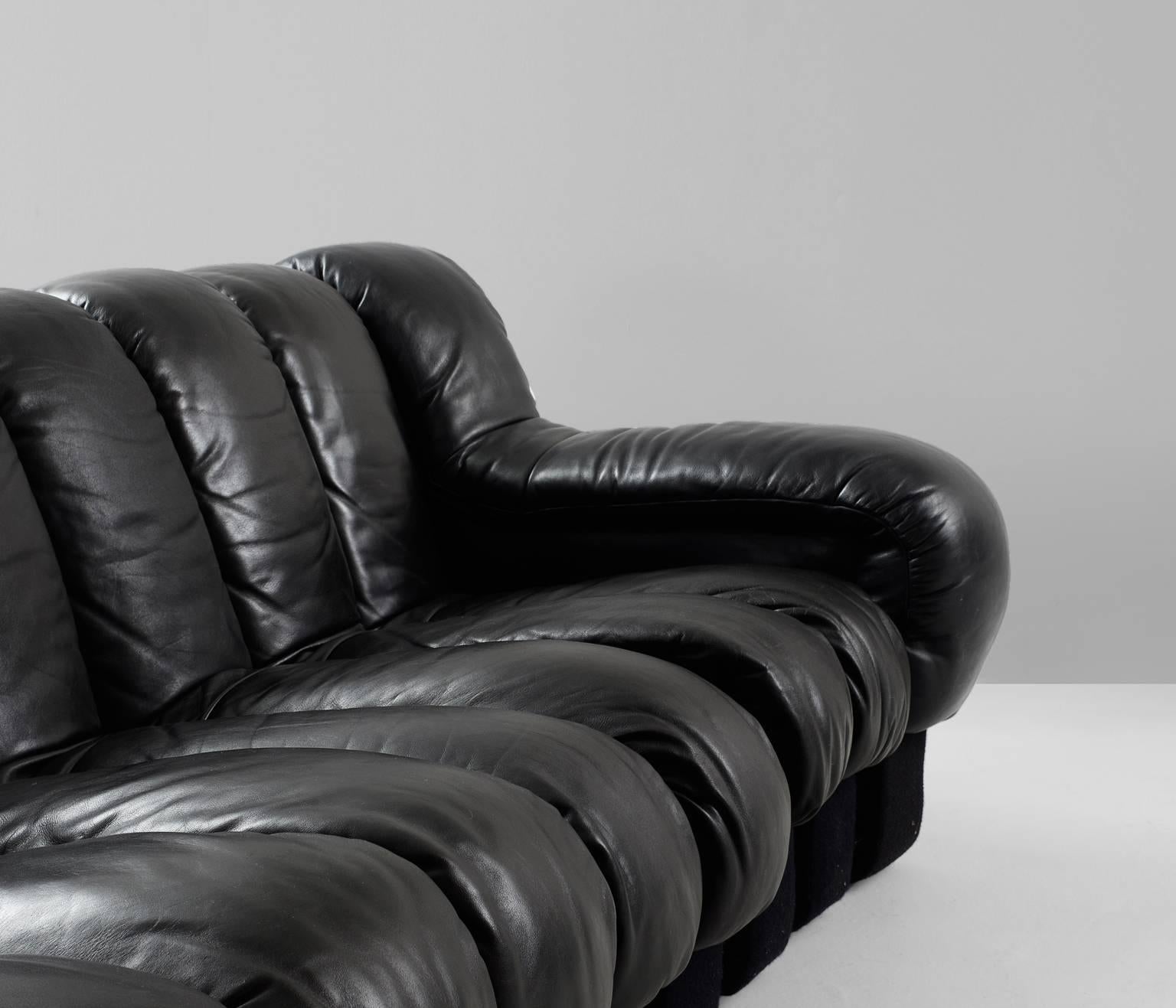 De Sede DS-600 Non-Stop Sectional Sofa In Excellent Condition In Waalwijk, NL