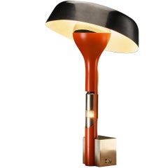 Vintage Rare Angelo Lelii for Arredoluce Table Lamp with Dual Light Spots