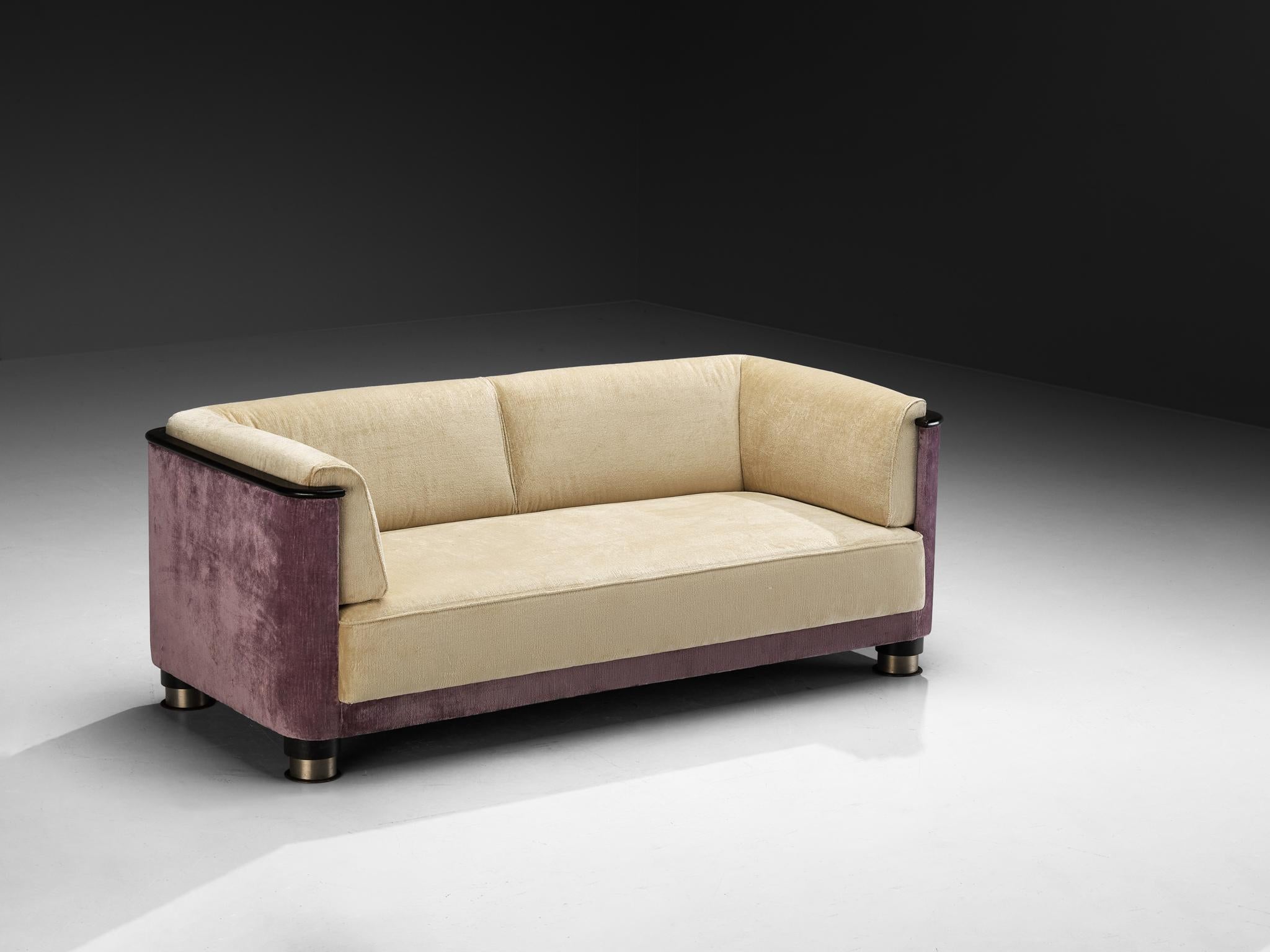 Otto Schulz für Boet, Sofa, Modell B. 104, neu gepolstert mit 