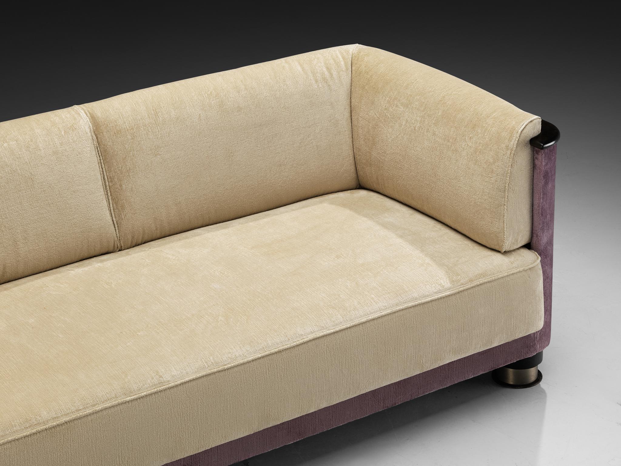 Seltenes Otto Schulz für Boet 'B104' Sofa um 1935 (Aluminium) im Angebot