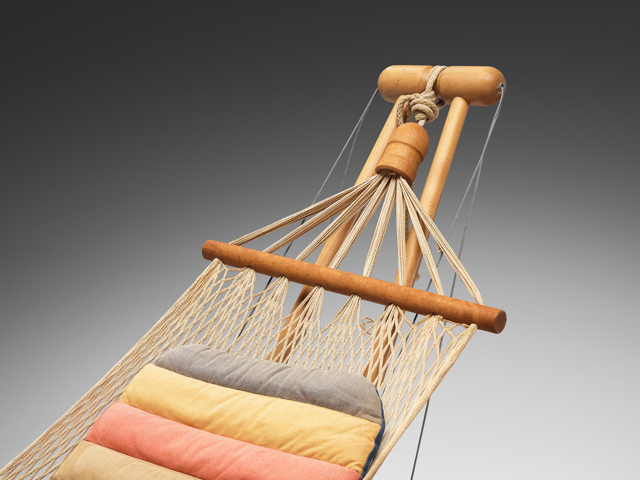 Mid-Century Modern Waldemar Rothe for Rosenthal 'Relaxer I' Hammock For Sale