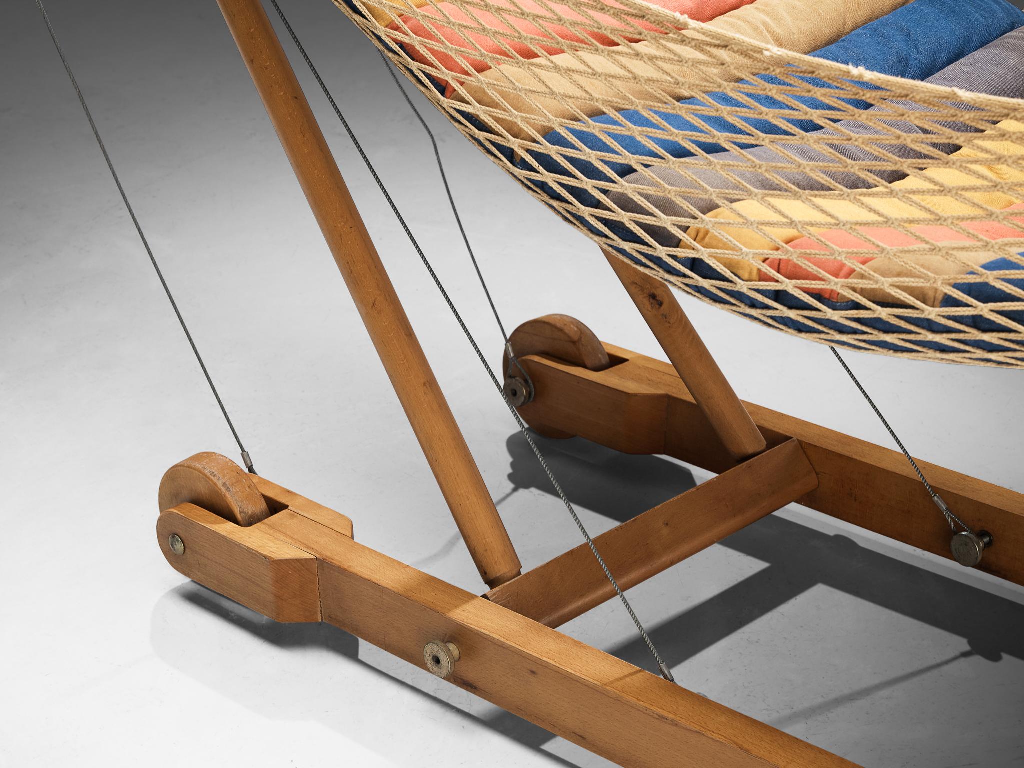 Late 20th Century Waldemar Rothe for Rosenthal 'Relaxer I' Hammock For Sale