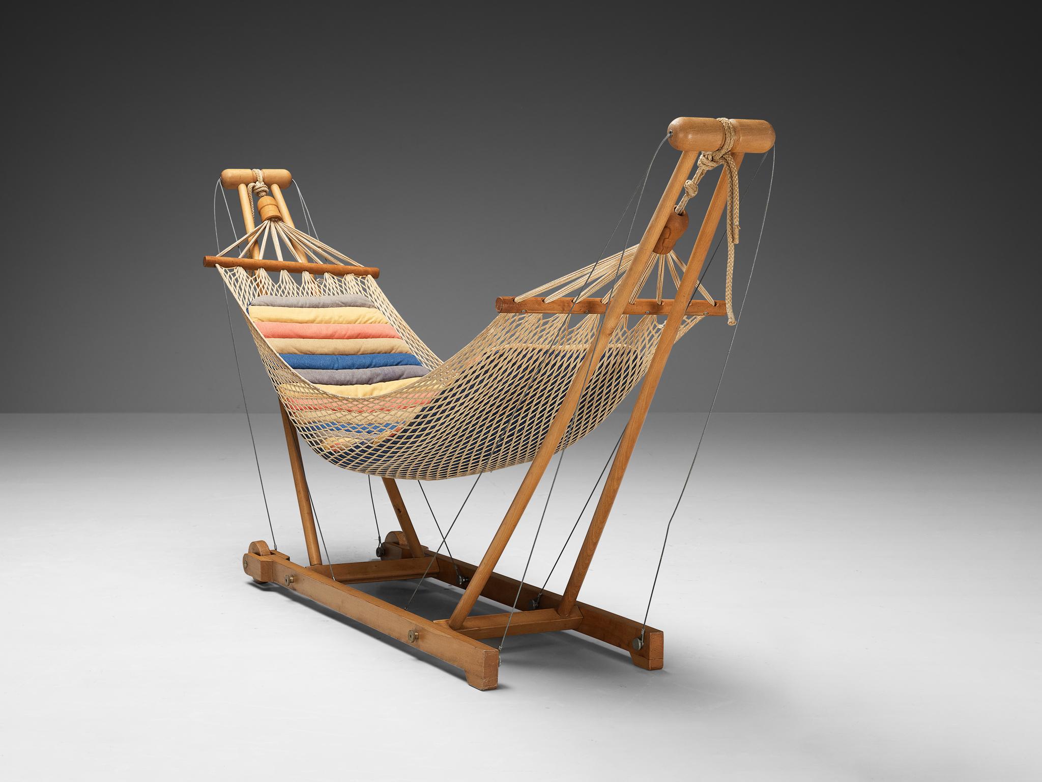 Waldemar Rothe for Rosenthal 'Relaxer I' Hammock For Sale 1