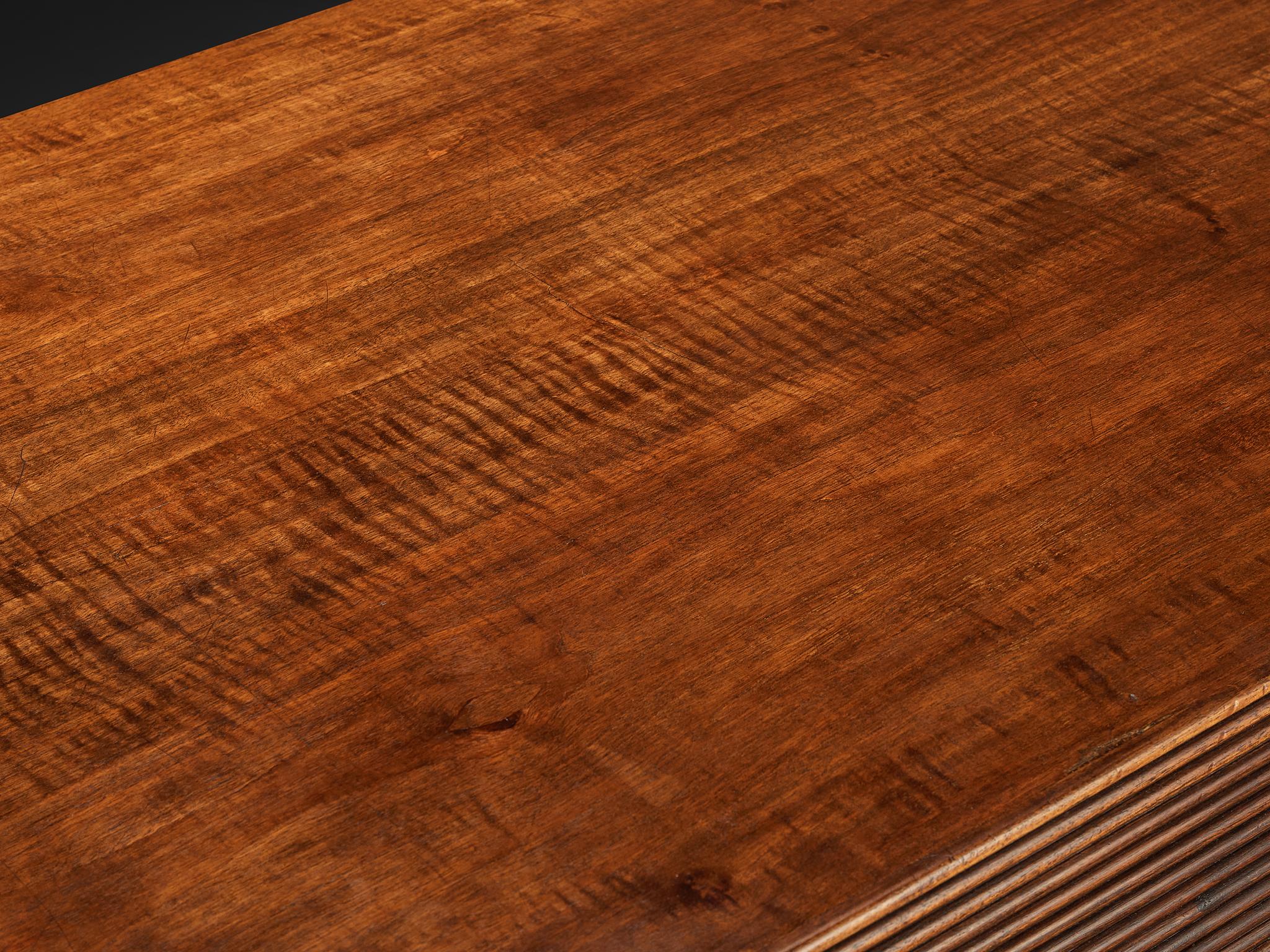 Paolo Buffa for Galdino Maspero Writing Desk in Walnut For Sale 4