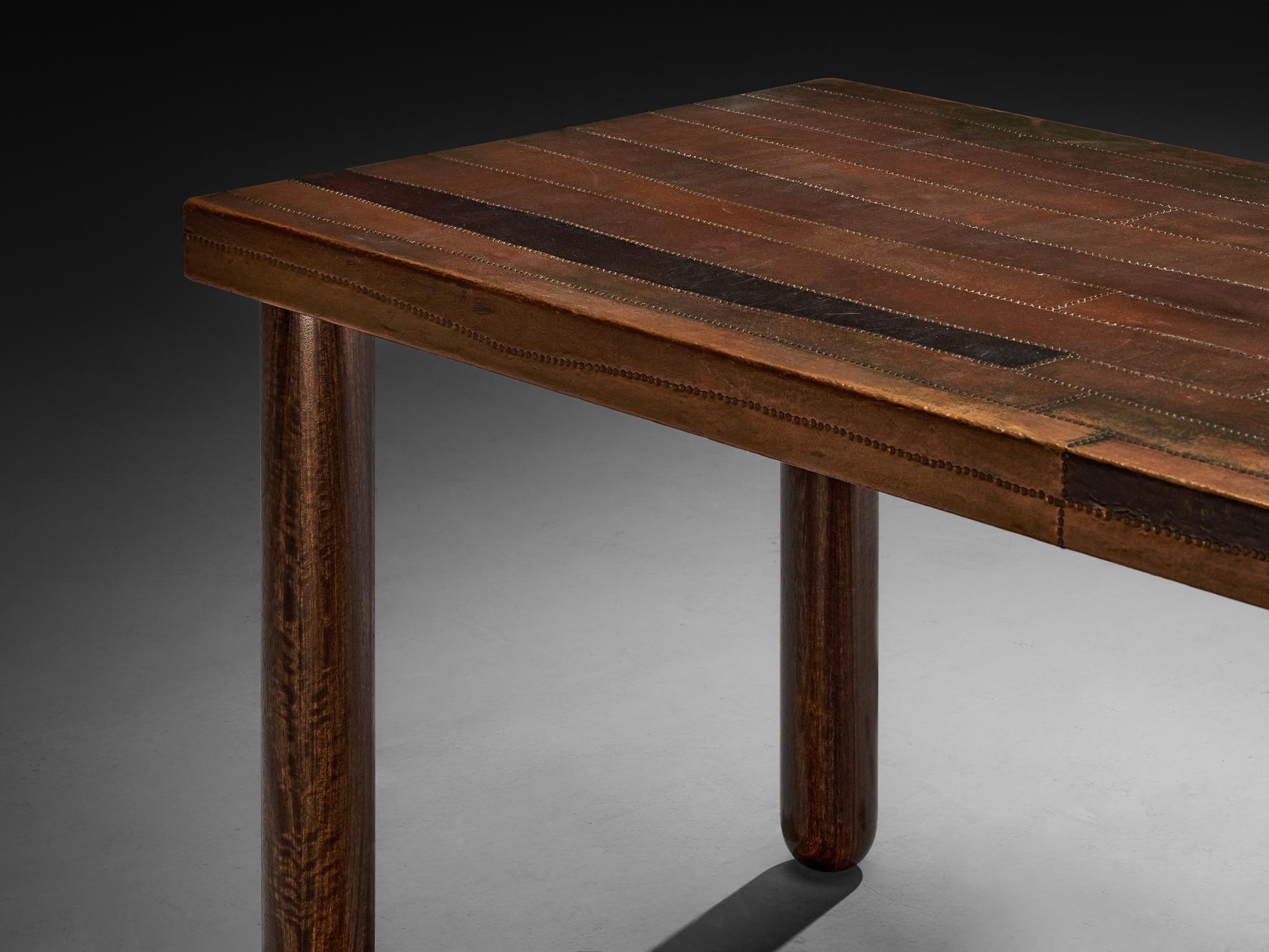 Lorenzo Burchiellaro Dining Table in Copper 230cm/90.5 in For Sale 1