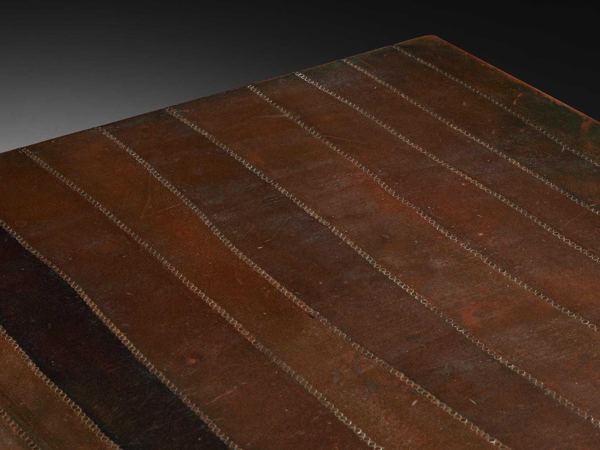 Lorenzo Burchiellaro Dining Table in Copper 230cm/90.5 in For Sale 2