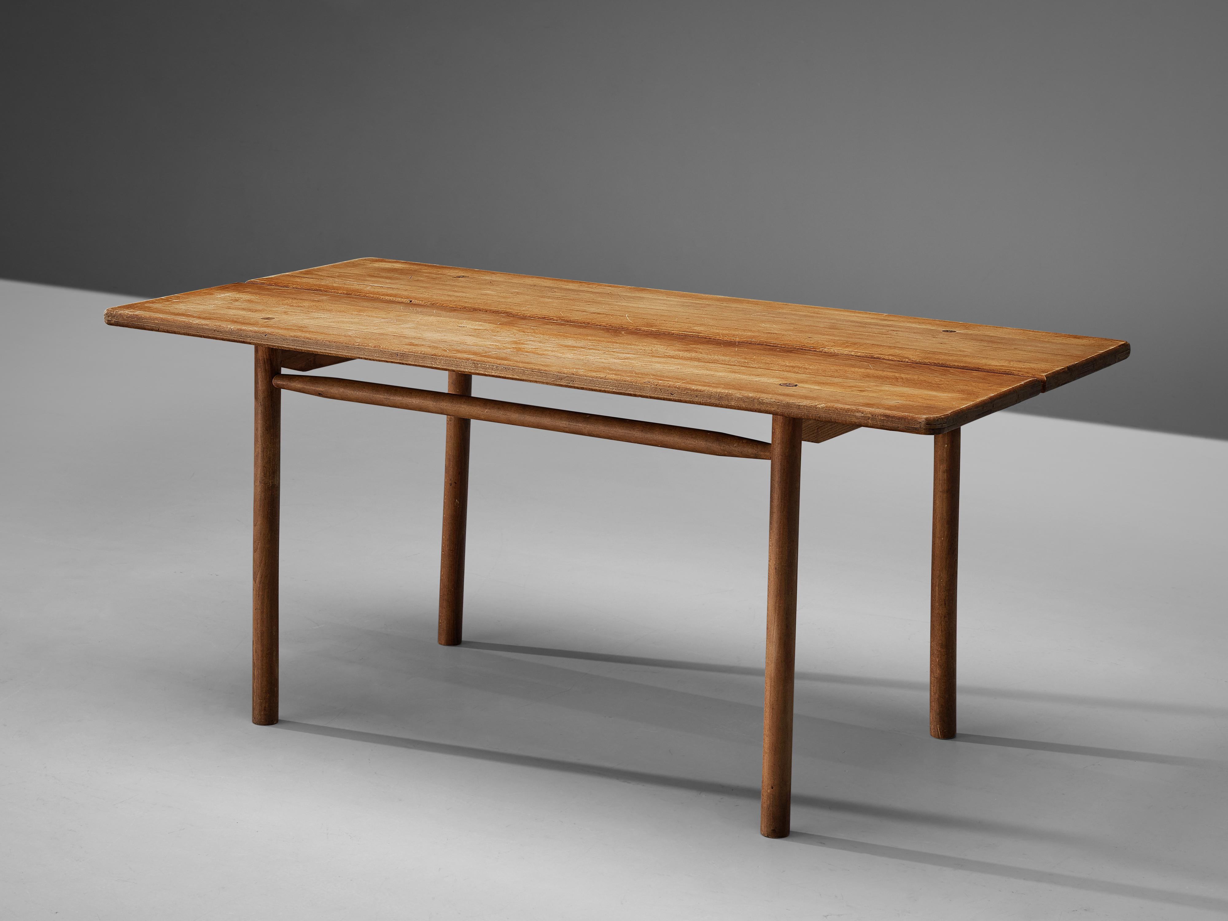 Pierre Gautier-Delaye French Dining Table In Good Condition For Sale In Waalwijk, NL