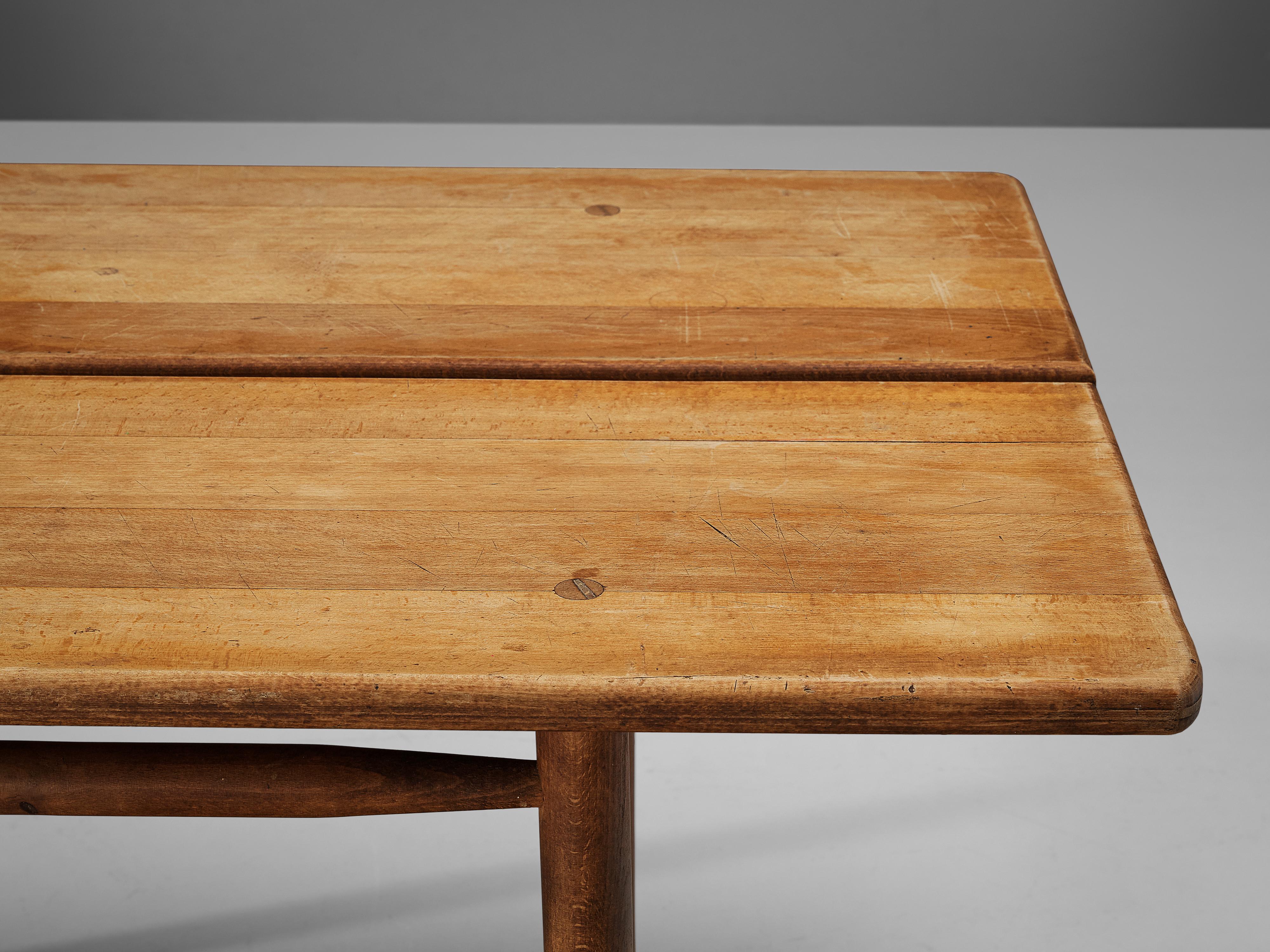 Mid-20th Century Pierre Gautier-Delaye French Dining Table For Sale