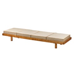 Pierre Chapo 'L09' Large Bench in Solid Elm