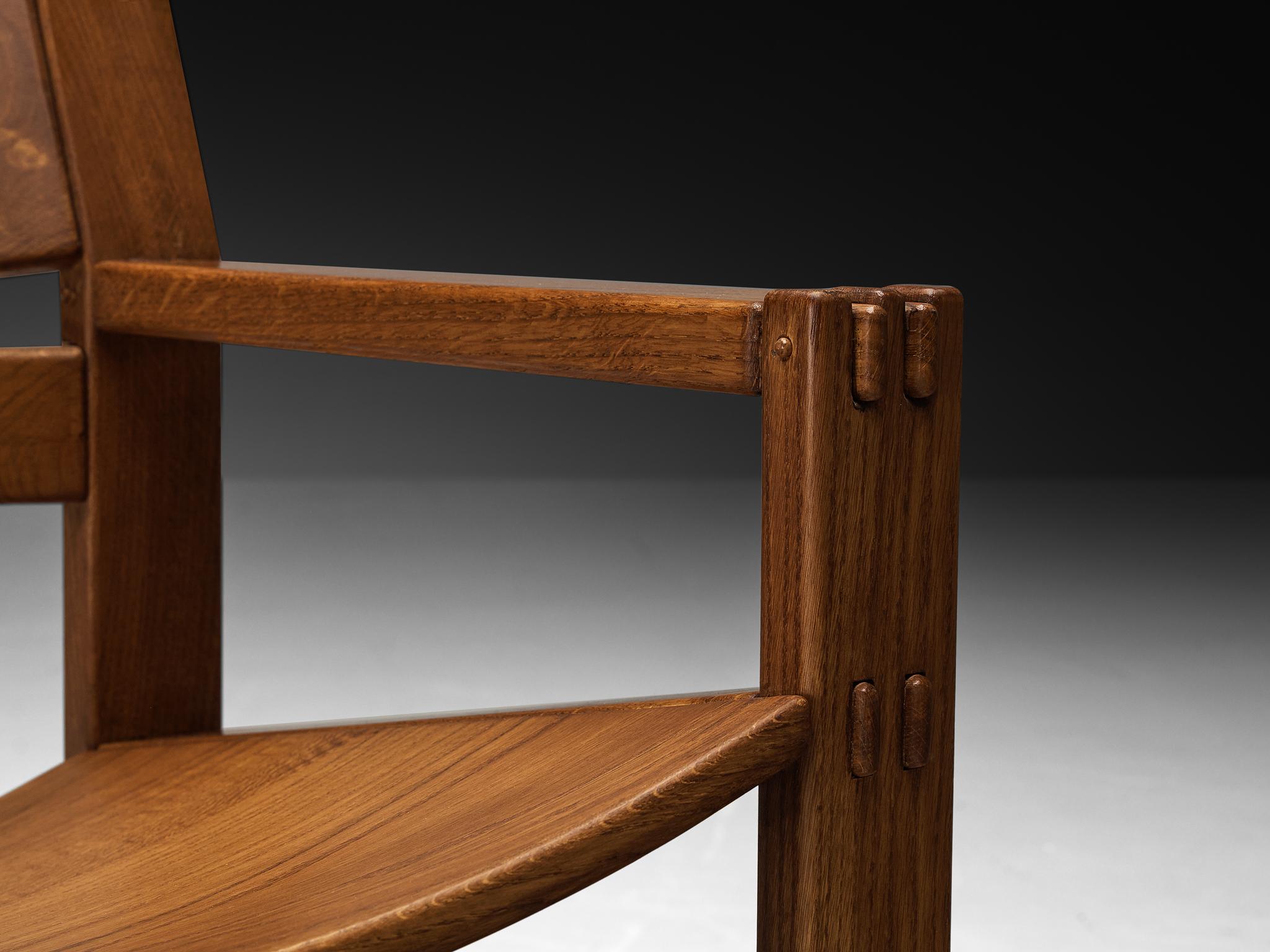 Quercia Giuseppe Rivadossi per Officina Rivadossi Poltrone in Oak in vendita