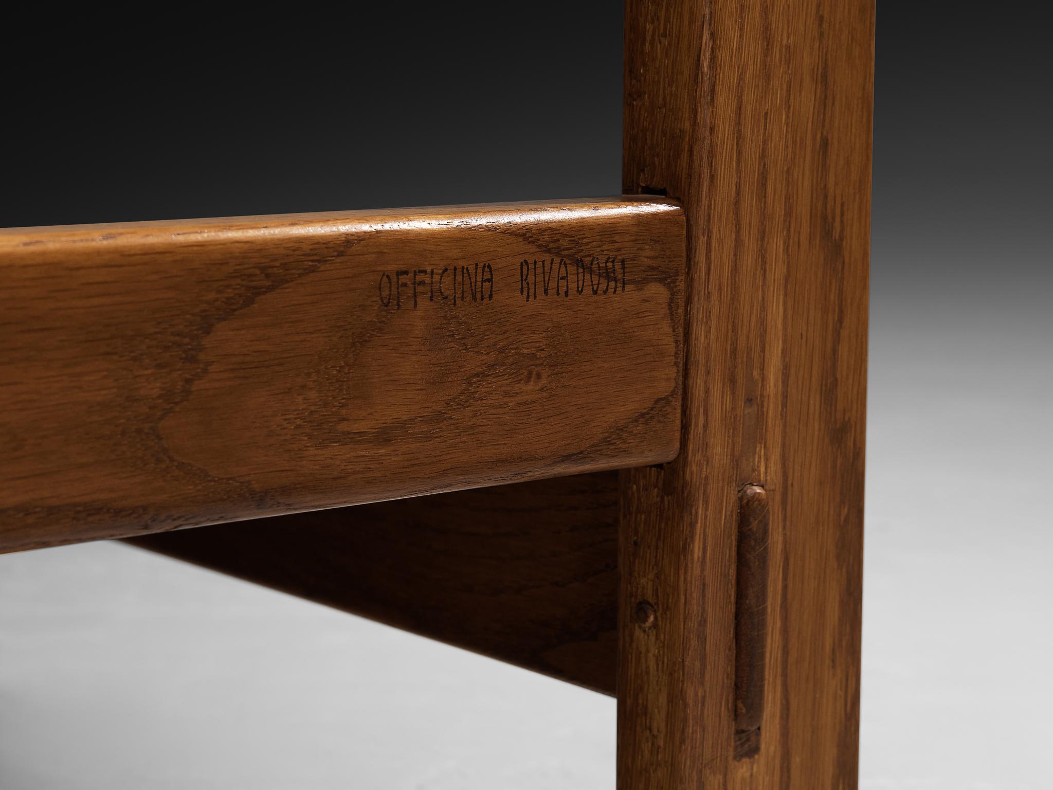 Giuseppe Rivadossi per Officina Rivadossi Poltrone in Oak in vendita 2