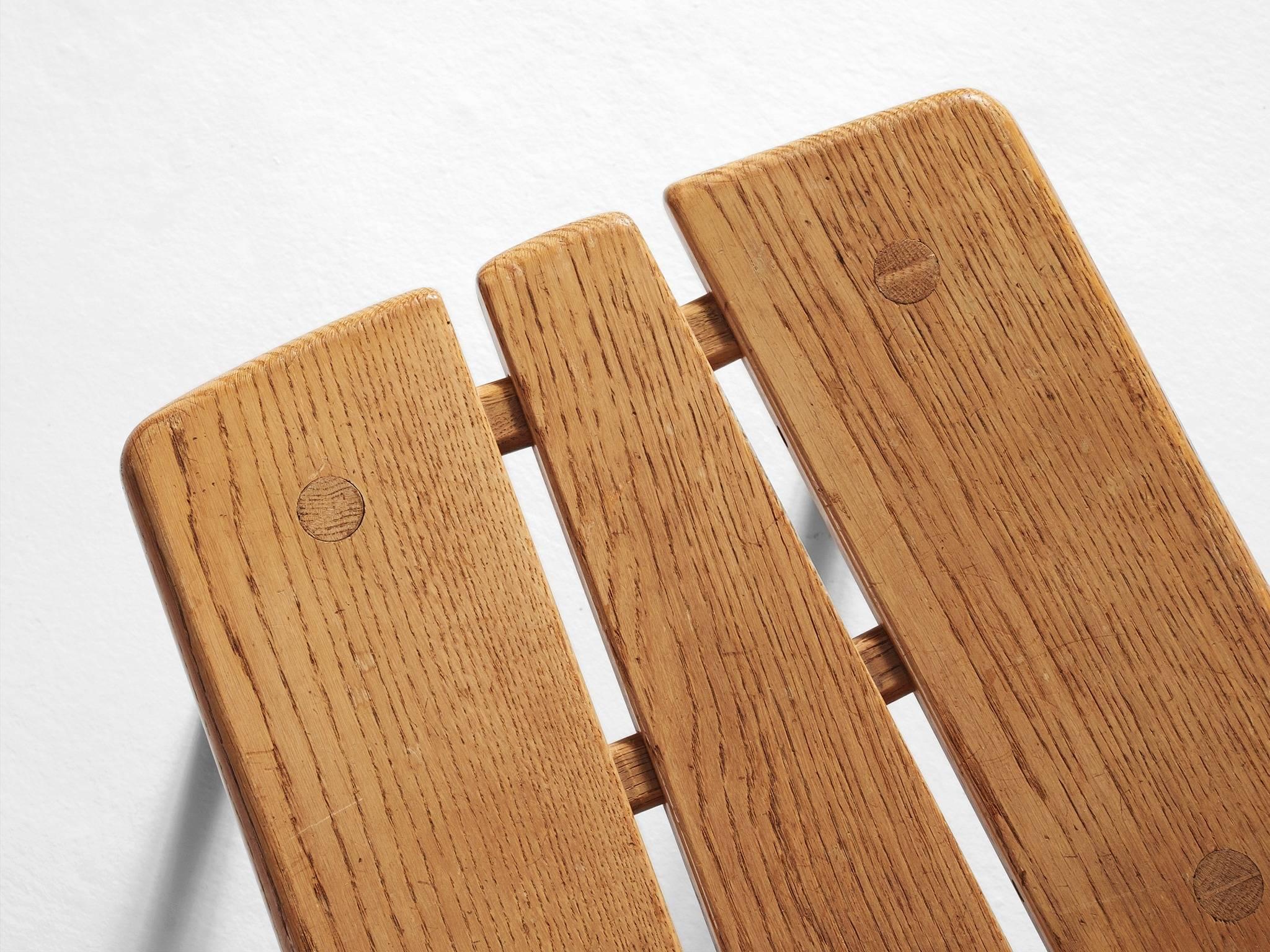 Set of 14 Finnish Dining Chairs in Solid Oak 2