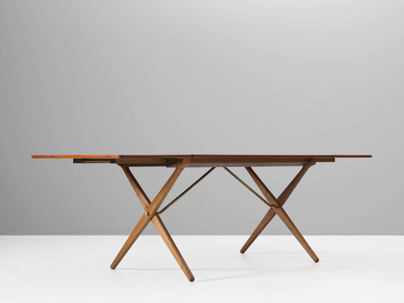 Danish Hans J. Wegner AT309 Drop-Leaf Table for Andreas Tuck