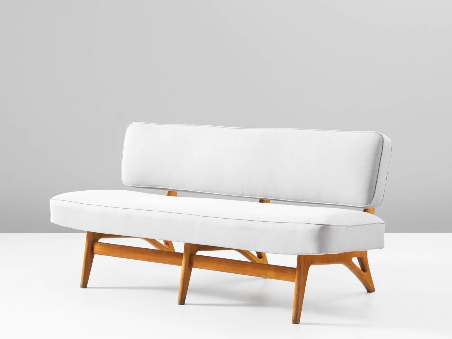 Brazilian Small Sofa in Maple by Móveis Cimo