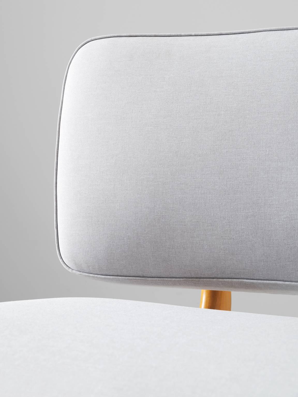 Fabric Small Sofa in Maple by Móveis Cimo