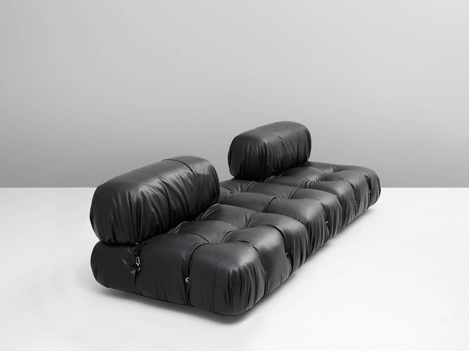 Late 20th Century Mario Bellini Reupholstered 'Camaleonda' Modular Sofa