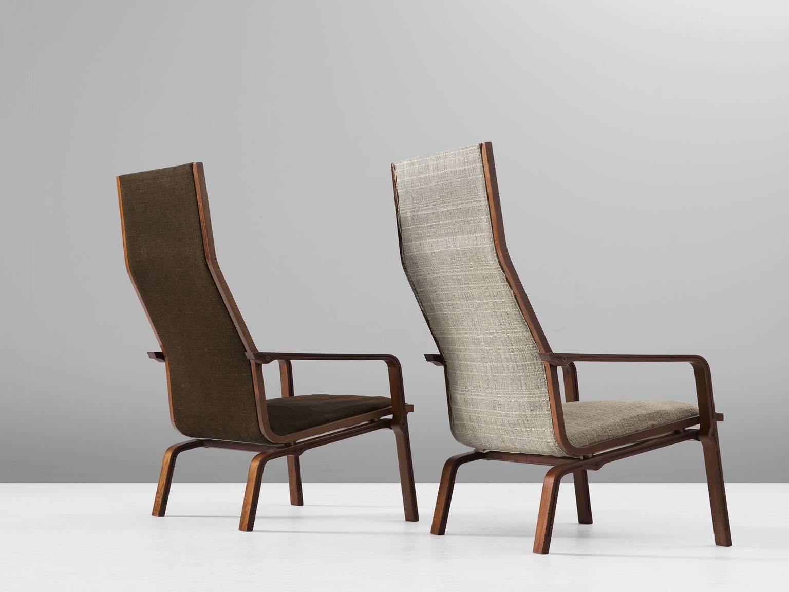 Danish Arne Jacobsen Pair of Saint Catherines Chairs