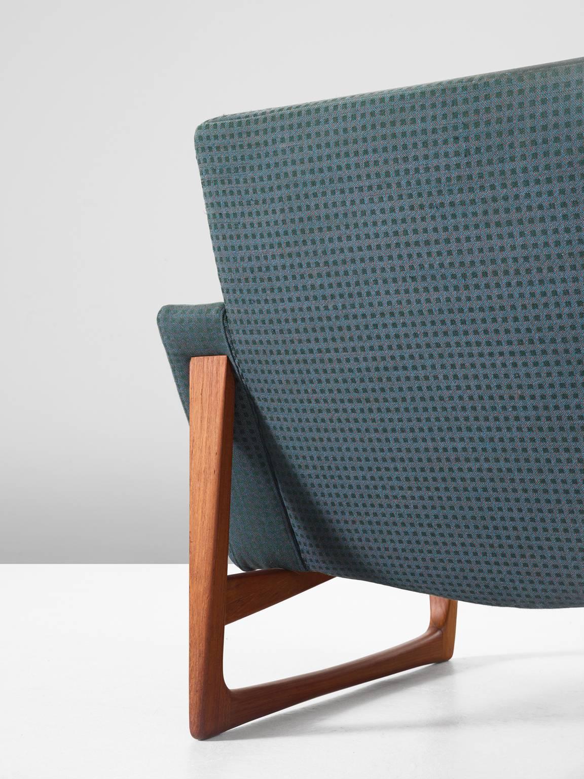 Mid-Century Modern Set of Two Scandinavian Lounge Chairs