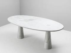 Angelo Mangiarotti Early 'Eros' Dining Table in Marble