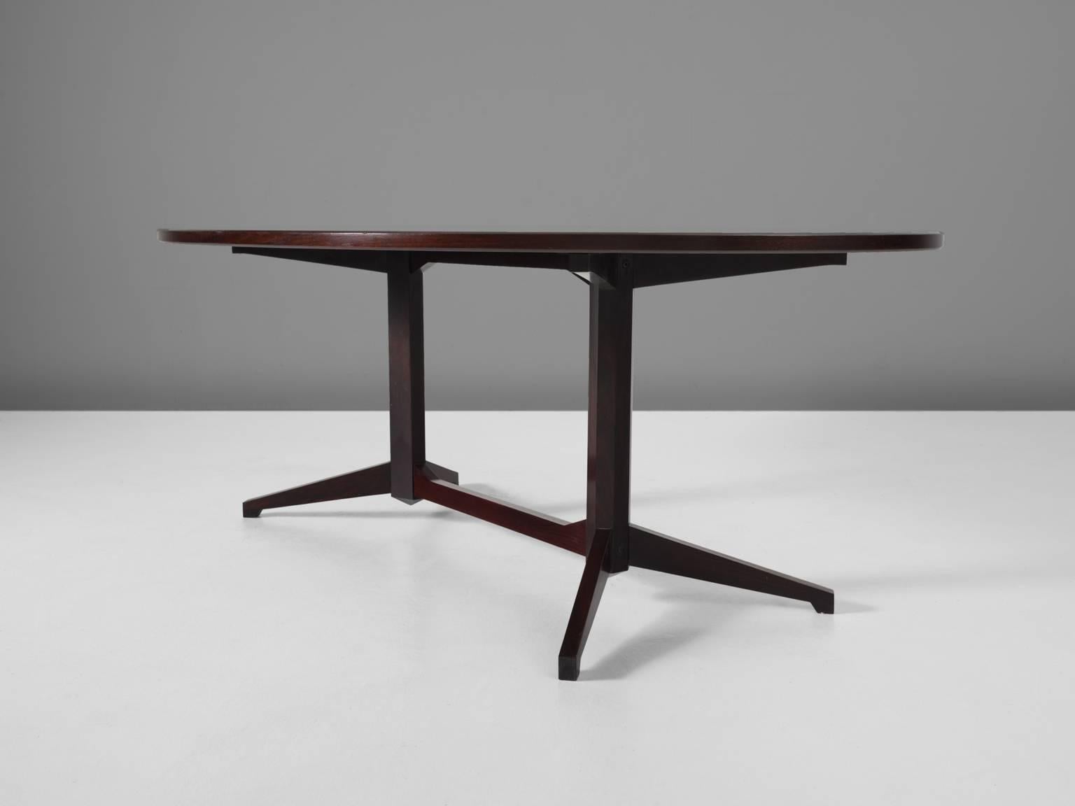 Mid-20th Century Franco Albini Oval Dining Table