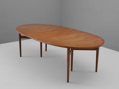 Arne Vodder Extendable Teak Dining Table
