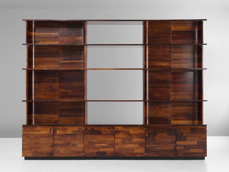 Jorge zalszupin brazilian rosewood wall unit for sale at 1stdibs Thorengaard