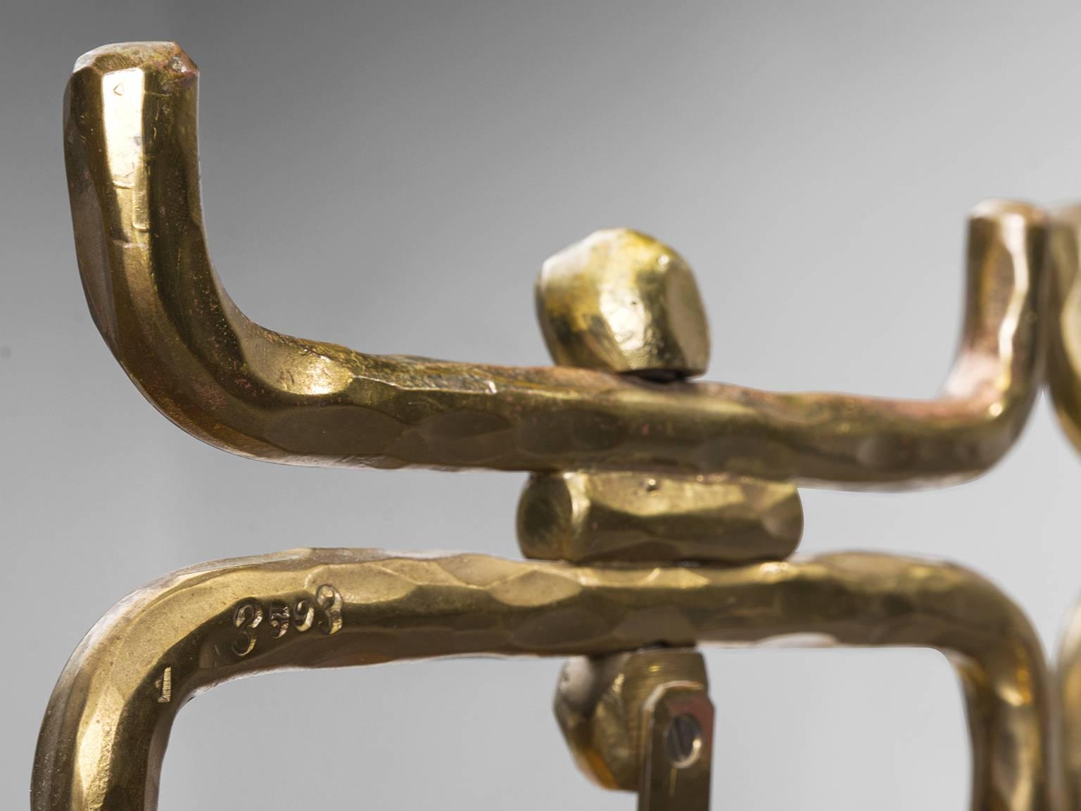Mid-20th Century Osvaldo Borsani and Arnaldo Pomodoro Bed for Tecno