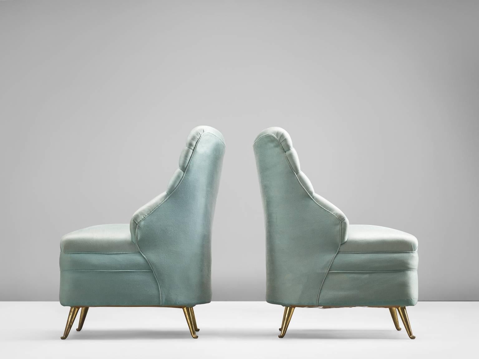 Mid-Century Modern Italian Lounge Chairs by Andrea Busiri, 1960s