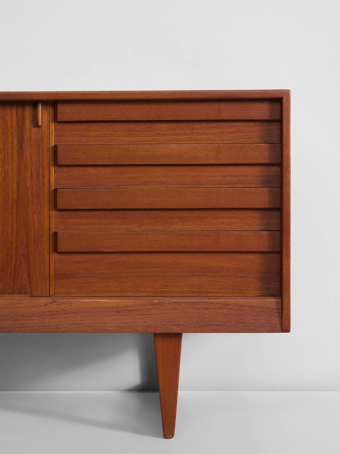 Mid-20th Century Kurt Østervig Teak Sideboard, 1960s