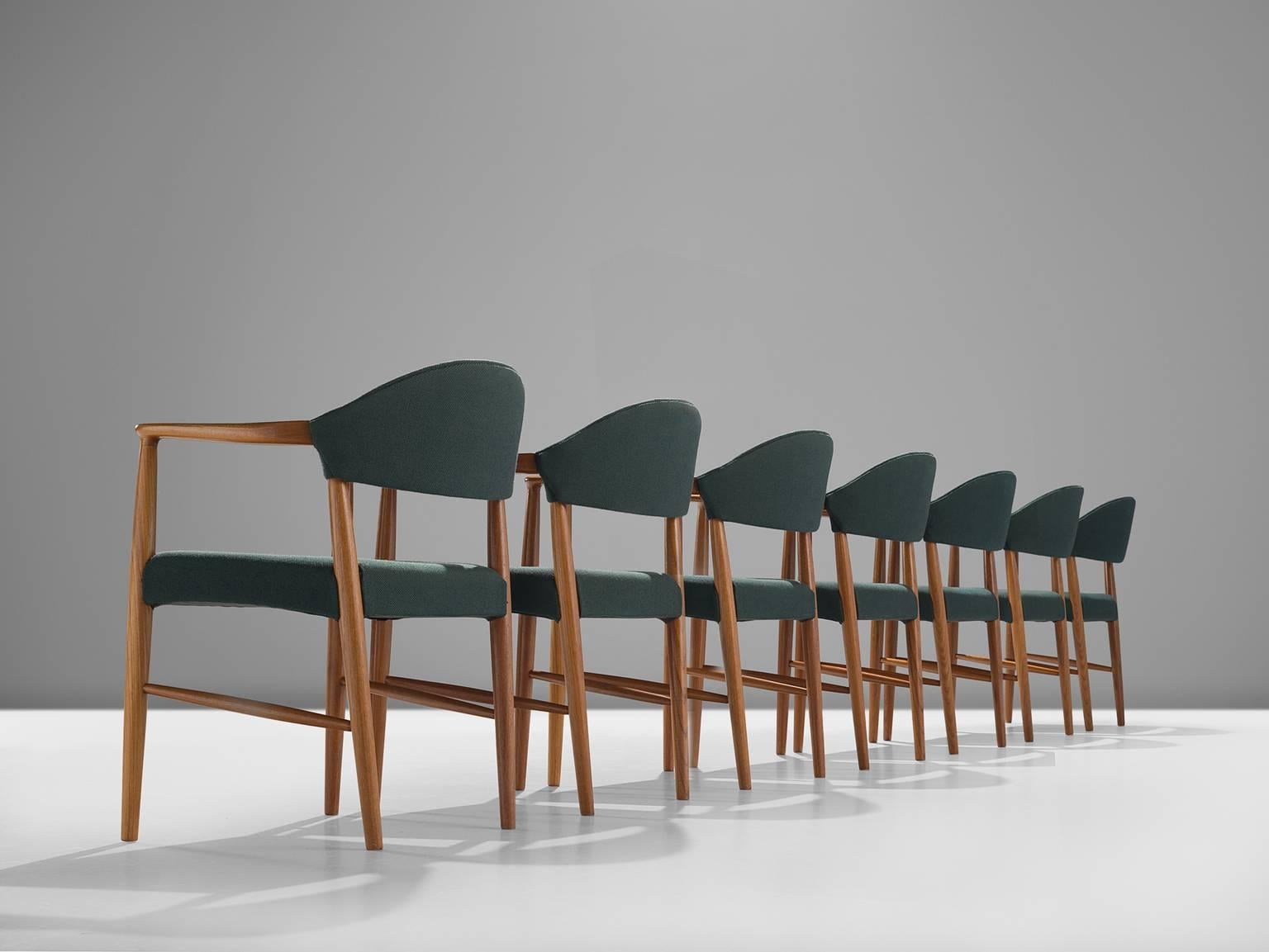 hunter green dining chairs