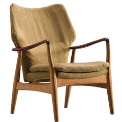 Aksel Bender Madsen for Bovenkamp Oak and Teaklounge Chair