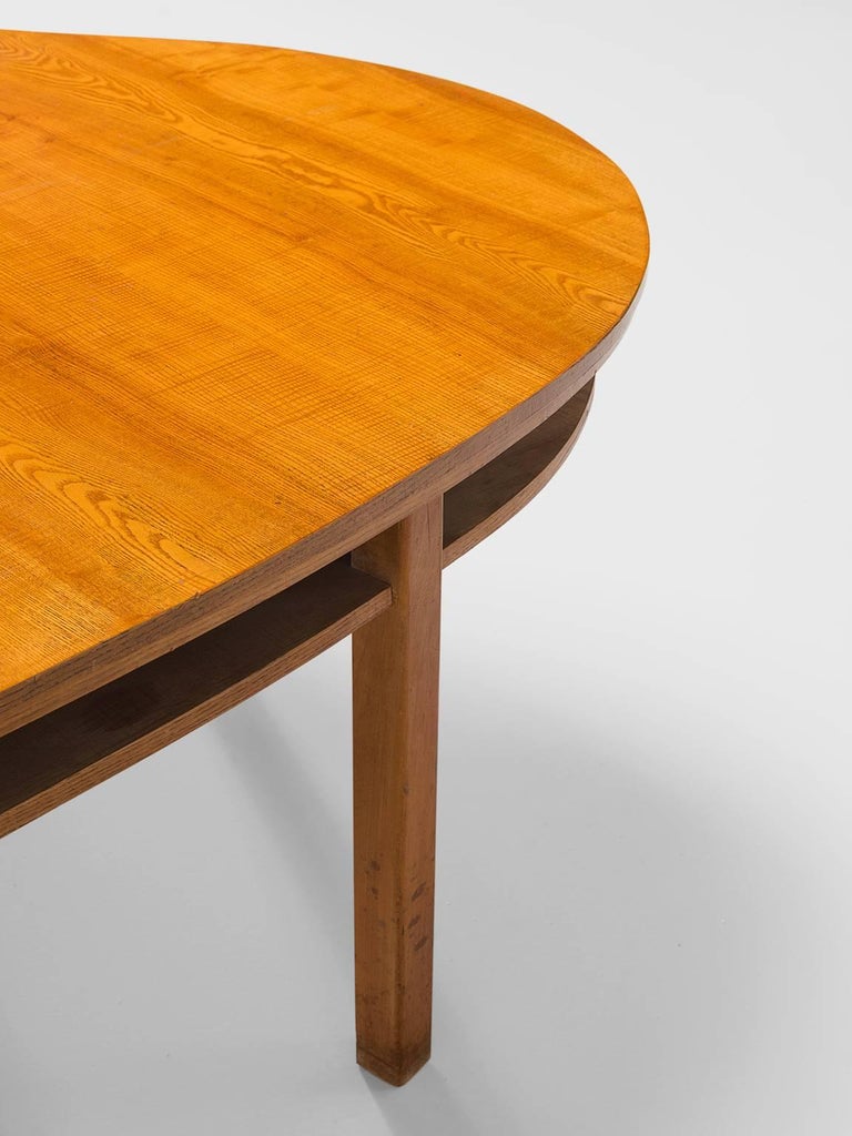 Very Large Oak Conference Table For Sale at 1stDibs