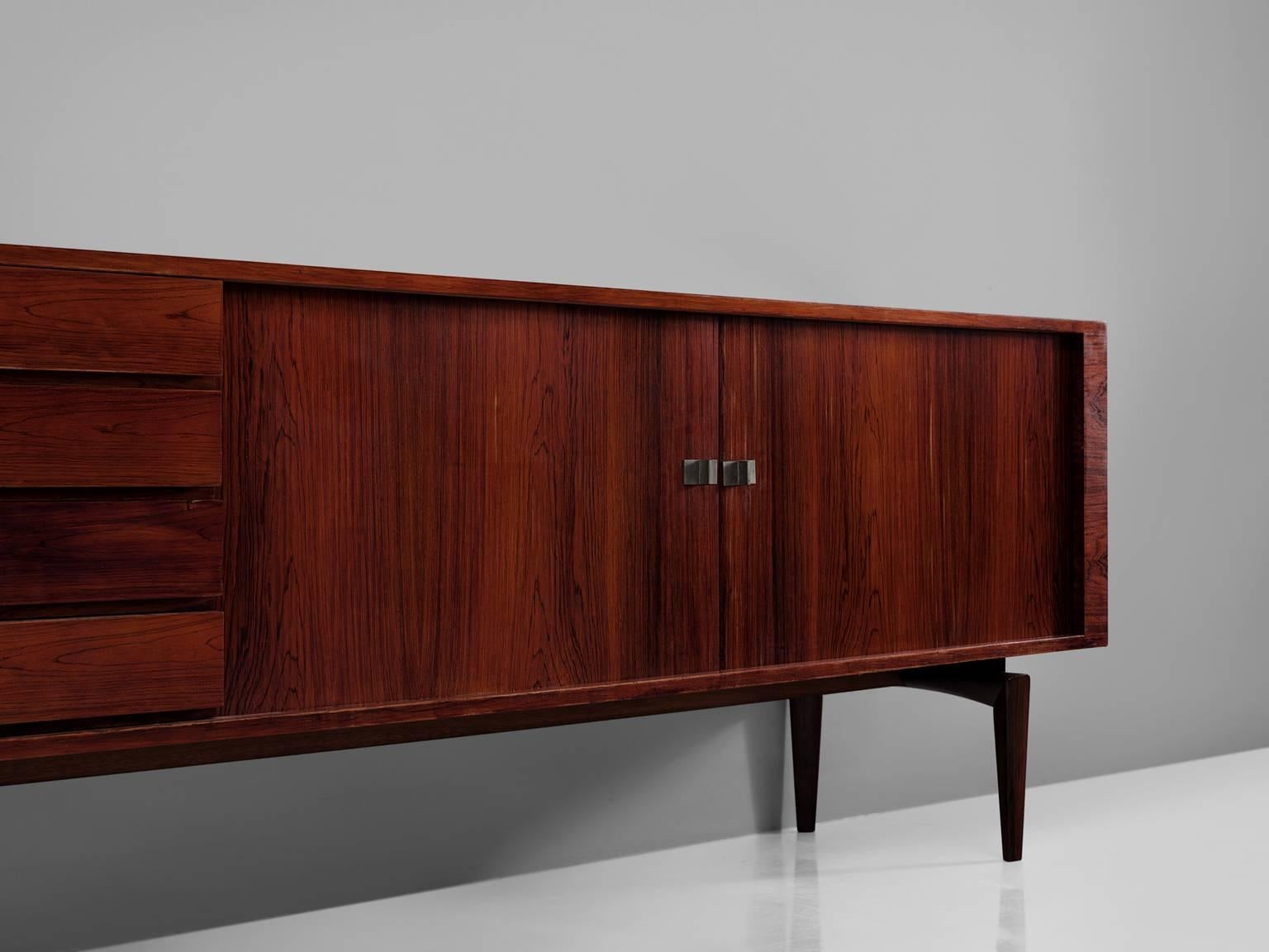 H.W. Klein Sideboard in Rosewood In Good Condition In Waalwijk, NL
