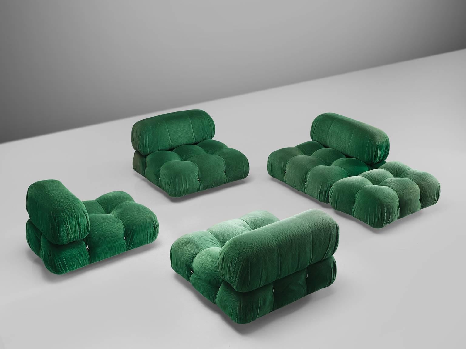 Mario Bellini 'Camaleonda' Modular Sofa in Original Fabric In Good Condition In Waalwijk, NL