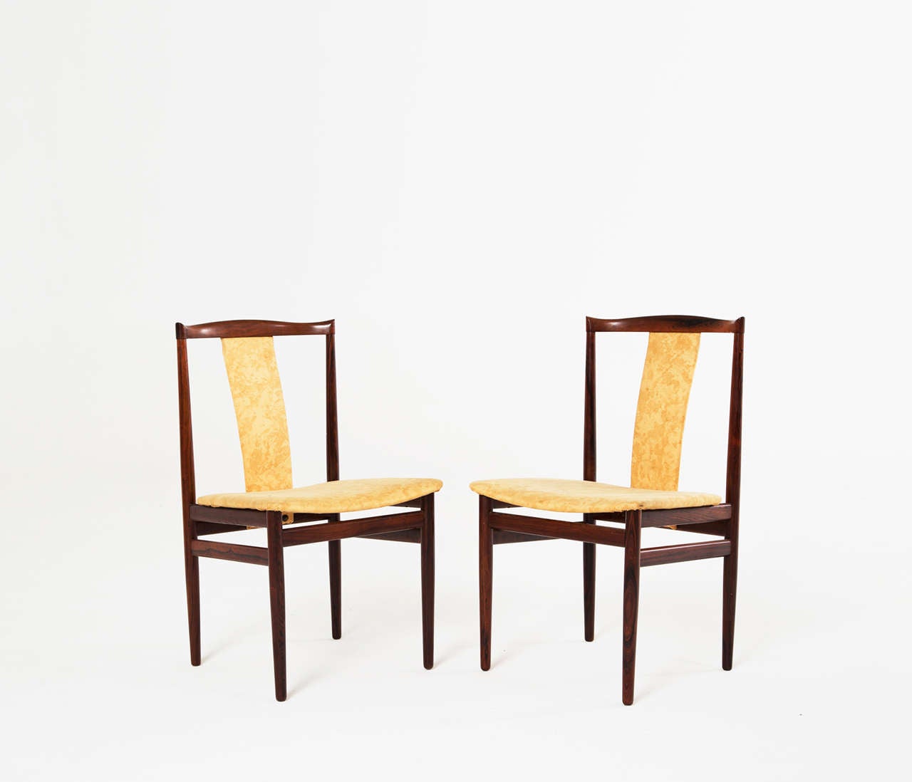 Mid-20th Century Danish Set of Eight Rosewood Dining Chairs