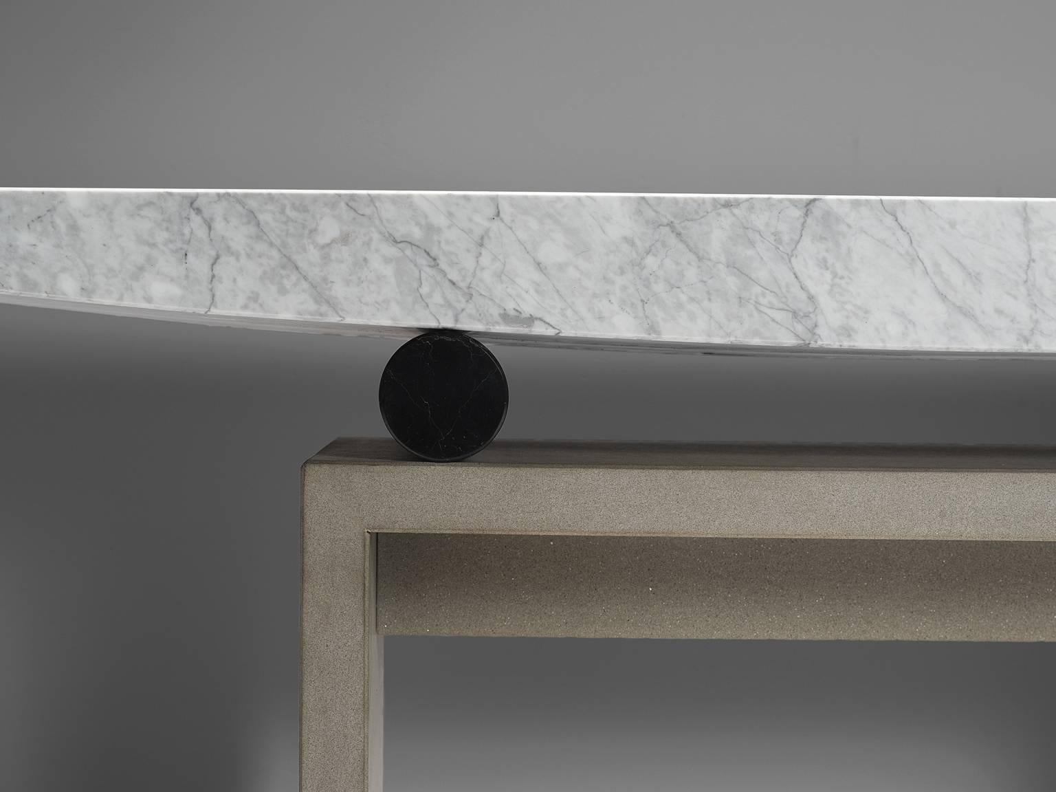 Danilo Silvestrin 'Consolle Amanta II' in Stone and Marble 1