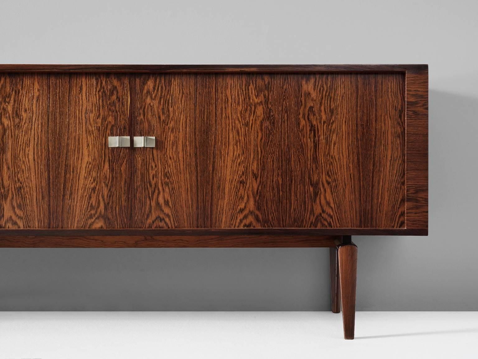 Scandinavian Modern H.W. Klein Rosewood Credenza for Bramin