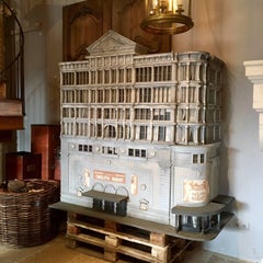 Beautiful Large 1980s Architectural Model of a Theatre