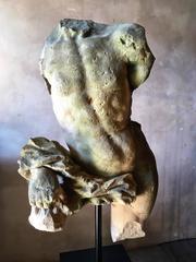 Sandstone Heracles Torso Attributed to Studio of Balthasar Permoser, 1700-1750