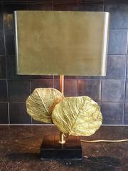 Maison Charles Brass Leaf Table Lamp