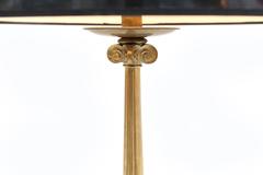 Brass hollywood regency Lamps style maison jansen
