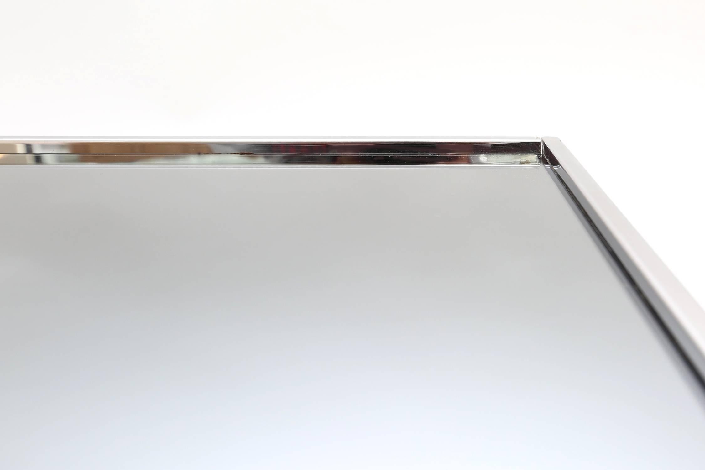 Chrome Willy Rizzo Extendable Coffee Table