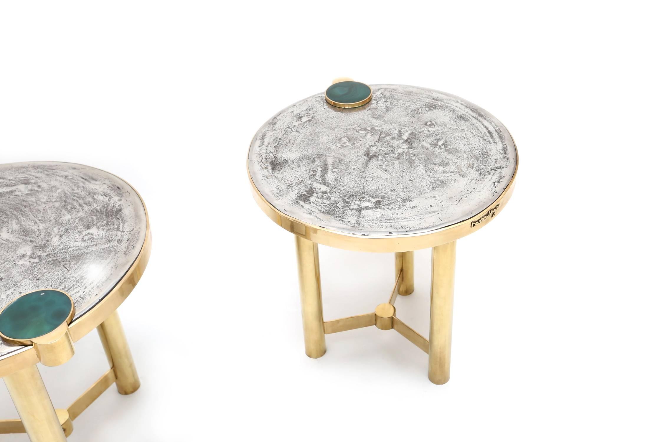 Contemporary Moonraker Side Table Set by Dessauvages