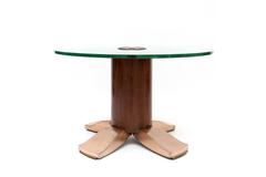 Jules Leleu Art Deco Mirrored Cocktail Table