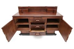 Art Deco Amsterdam School Credenza chinoiserie style