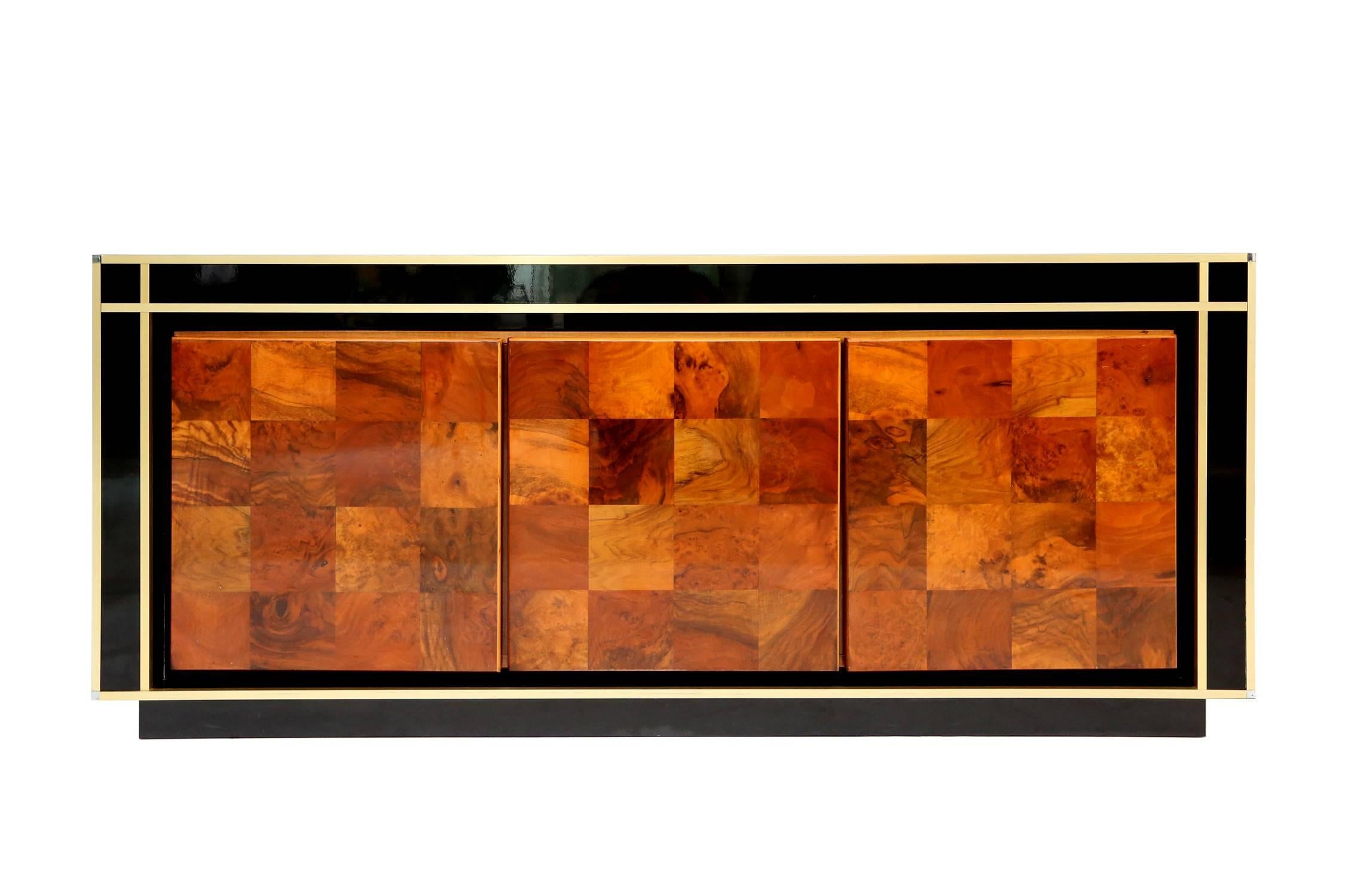 Willy Rizzo Credenza In Excellent Condition In Antwerp, BE